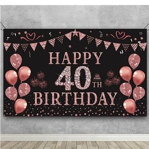 40th birthday party items